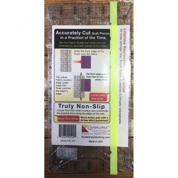 Guidelines Ruler 6" x 12"