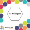 7/8" Hexagon Papers